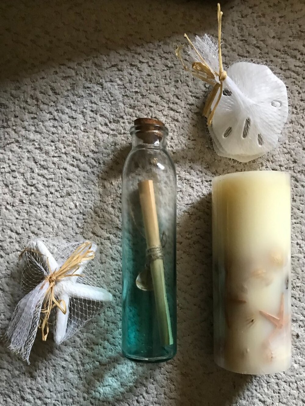 Seashell decor lot from Kohls etc